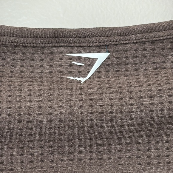 Gymshark Vital Seamless 2.0 Long Sleeve Crop Top Brown Size XXL - Picture 7 of 8